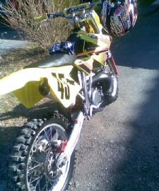 Suzuki RM-250 Custom Bike Suzuki RM-250 Custom Bike
