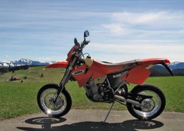Gebrauchte KTM 520 EXC Racing Gebrauchte KTM 520 EXC Racing