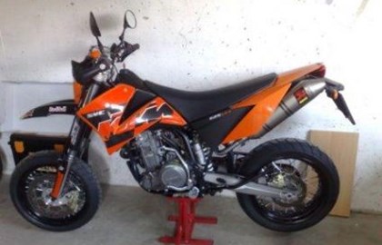 KTM 625 SMC Custom Bike