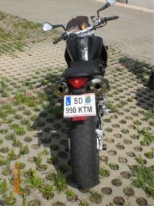 Umgebautes Motorrad KTM 990 Super Duke von PiaX - Bild 1 Umgebautes Motorrad KTM 990 Super Duke von PiaX - Bild 1