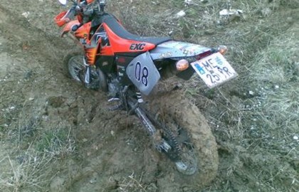 KTM 380 EGS Custom Bike KTM 380 EGS Custom Bike