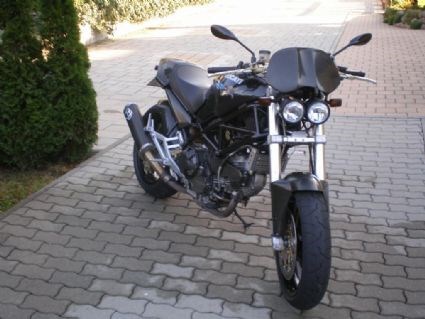 Umgebautes Motorrad Ducati Monster 900 i.e. Dark von tschakar - Bild 2 Umgebautes Motorrad Ducati Monster 900 i.e. Dark von tschakar - Bild 2