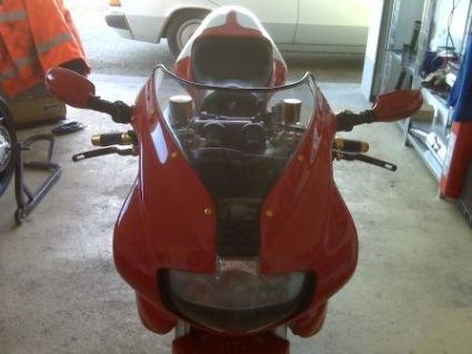 Umgebautes Motorrad Ducati 750 SS Carenata von ducmarkus - Bild 2