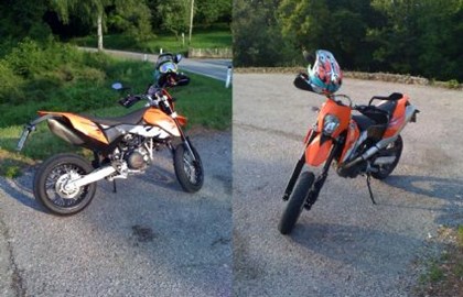 KTM 690 SMC Custom Bike