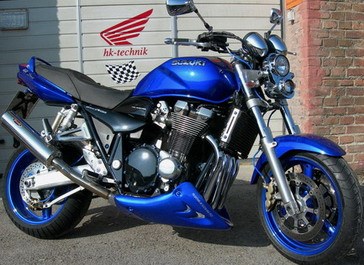 Umgebautes Motorrad Suzuki GSX 1400 von HK-Technik Kemeter OG - Bild 1 Umgebautes Motorrad Suzuki GSX 1400 von HK-Technik Kemeter OG - Bild 1