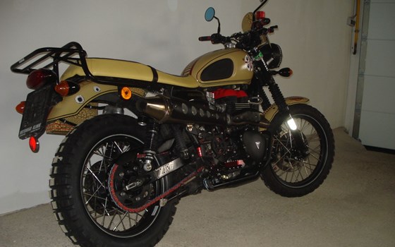 Umgebautes Motorrad Triumph Scrambler von christoph gruber - Bild 3 Umgebautes Motorrad Triumph Scrambler von christoph gruber - Bild 3
