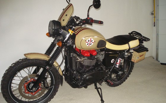 Umgebautes Motorrad Triumph Scrambler von christoph gruber - Bild 6 Umgebautes Motorrad Triumph Scrambler von christoph gruber - Bild 6