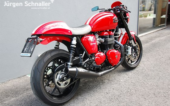 Umgebautes Motorrad Triumph Thruxton von Jürgen Schnaller, Motorräder-Zubehör - Bild 4 Umgebautes Motorrad Triumph Thruxton von Jürgen Schnaller, Motorräder-Zubehör - Bild 4