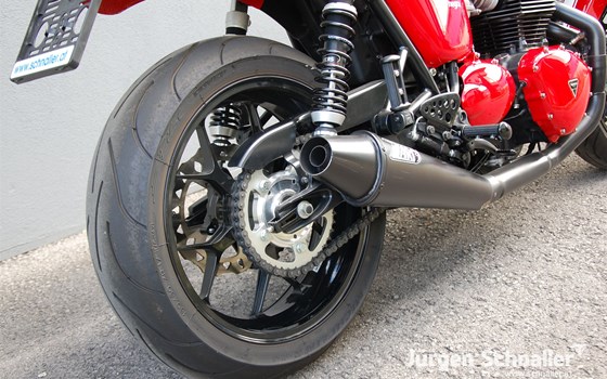 Umgebautes Motorrad Triumph Thruxton von Jürgen Schnaller, Motorräder-Zubehör - Bild 9 Umgebautes Motorrad Triumph Thruxton von Jürgen Schnaller, Motorräder-Zubehör - Bild 9