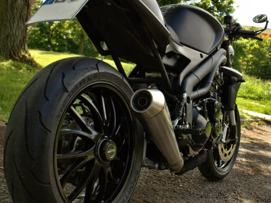 Umbgebautes Motorrad Triumph Speed Triple 1050 Bild 8: Umbgebautes Motorrad Triumph Speed Triple 1050