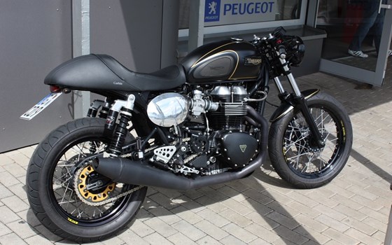 Umgebautes Motorrad Triumph Thruxton von MSG Moto-Shop-Gera TEAM BAUCH OHG - Bild 2 Umgebautes Motorrad Triumph Thruxton von MSG Moto-Shop-Gera TEAM BAUCH OHG - Bild 2