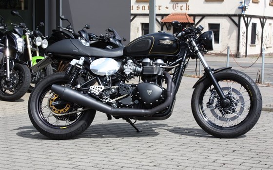 Umgebautes Motorrad Triumph Thruxton von MSG Moto-Shop-Gera TEAM BAUCH OHG - Bild 3 Umgebautes Motorrad Triumph Thruxton von MSG Moto-Shop-Gera TEAM BAUCH OHG - Bild 3