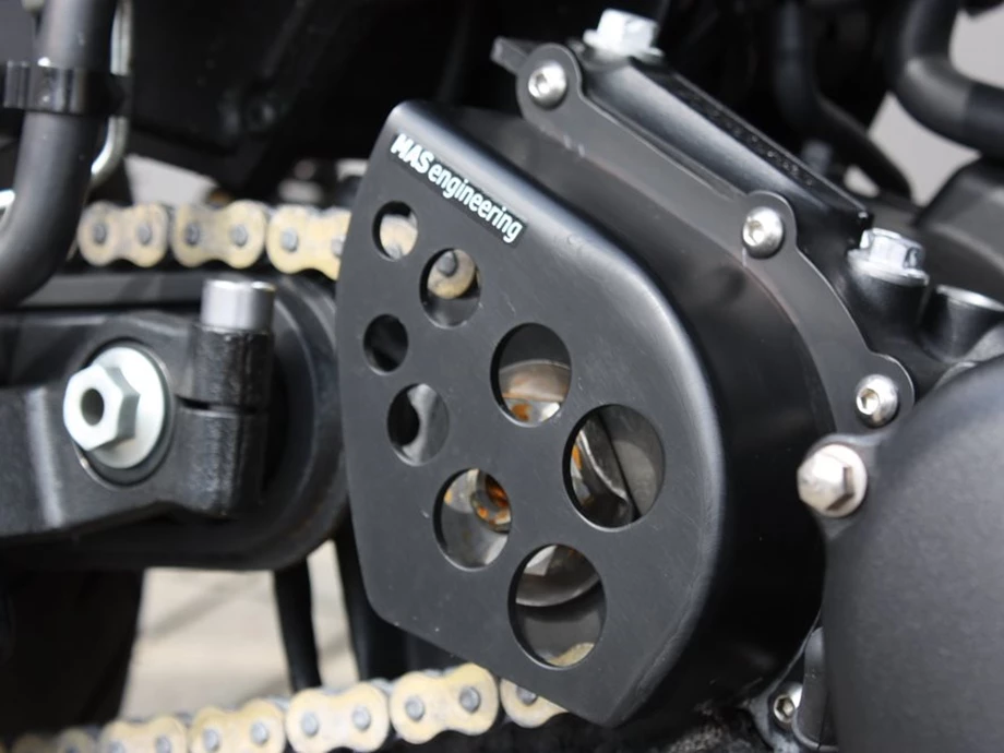 Umbgebautes Motorrad Triumph Thruxton Bild 16: Umbgebautes Motorrad Triumph Thruxton