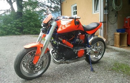 Buell S1 White Lightning Custom Bike