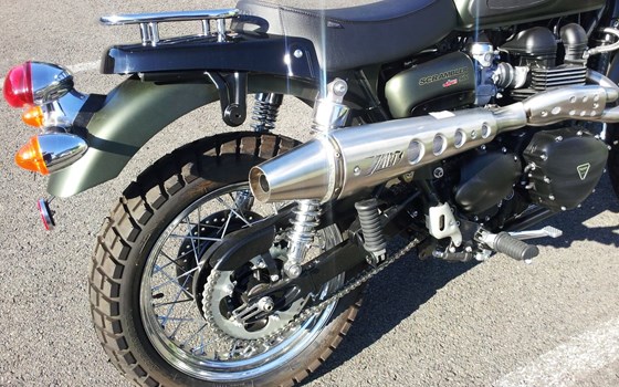 Umgebautes Motorrad Triumph Scrambler von Motorradhaus Löhmer GmbH - Bild 7 Umgebautes Motorrad Triumph Scrambler von Motorradhaus Löhmer GmbH - Bild 7