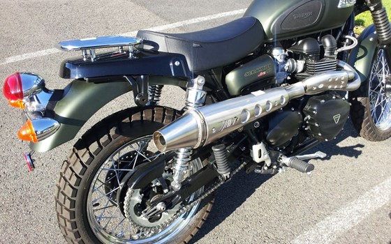 Umgebautes Motorrad Triumph Scrambler von Motorradhaus Löhmer GmbH - Bild 9 Umgebautes Motorrad Triumph Scrambler von Motorradhaus Löhmer GmbH - Bild 9