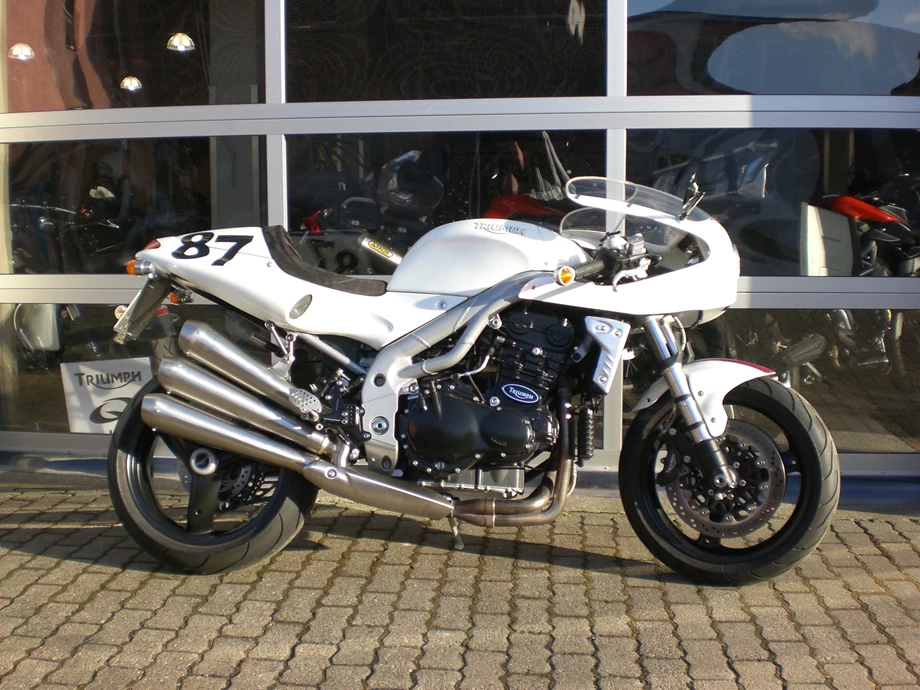 Umbgebautes Motorrad Triumph Daytona 955i Bild 1: Umbgebautes Motorrad Triumph Daytona 955i