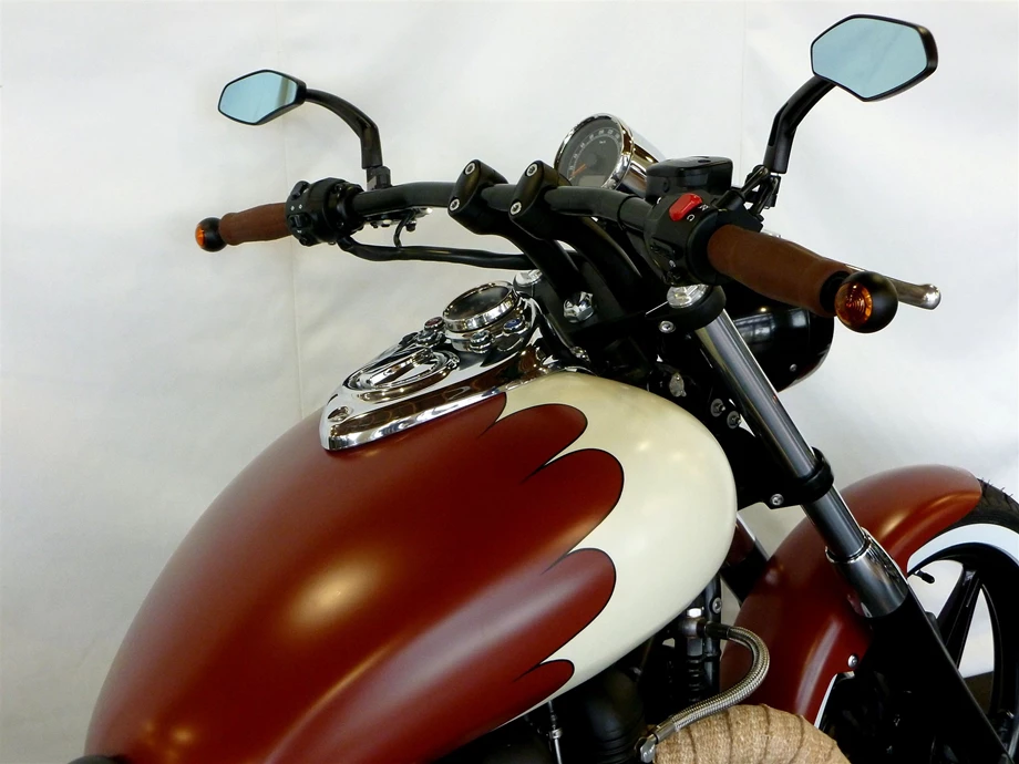 Umbgebautes Motorrad Triumph Speedmaster Bild 2: Umbgebautes Motorrad Triumph Speedmaster