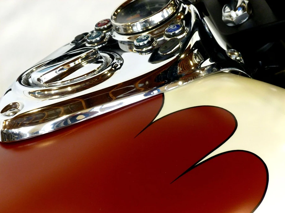 Umbgebautes Motorrad Triumph Speedmaster Bild 3: Umbgebautes Motorrad Triumph Speedmaster