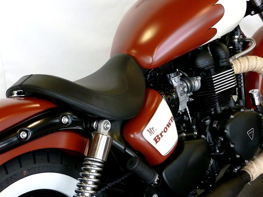 Umbgebautes Motorrad Triumph Speedmaster Bild 4: Umbgebautes Motorrad Triumph Speedmaster