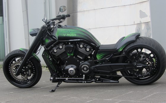Umgebautes Motorrad Harley-Davidson V-Rod Night Rod VRSCD von X-Trem Custombikes - Bild 1 Umgebautes Motorrad Harley-Davidson V-Rod Night Rod VRSCD von X-Trem Custombikes - Bild 1