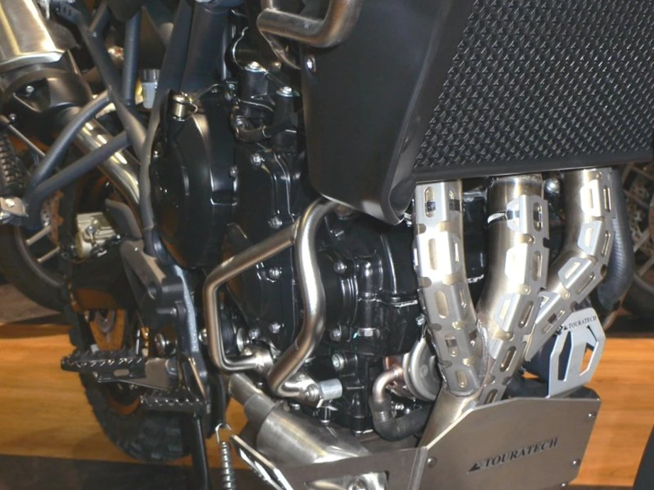 Umbgebautes Motorrad Triumph Tiger 800 XC Bild 1: Umbgebautes Motorrad Triumph Tiger 800 XC