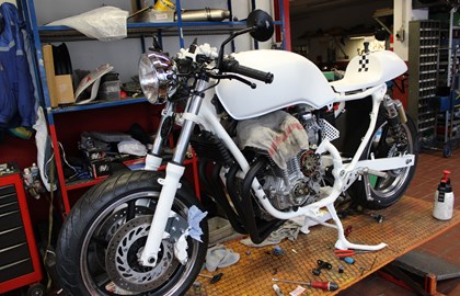 Honda CB 750 Sevenfifty Custom Bike Honda CB 750 Sevenfifty Custom Bike