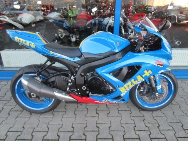 Umbgebautes Motorrad Suzuki GSX-R 600