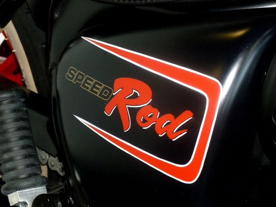 Umbgebautes Motorrad Triumph Speedmaster Bild 2: Umbgebautes Motorrad Triumph Speedmaster