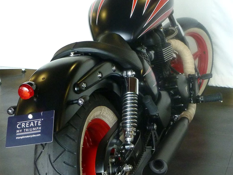 Umbgebautes Motorrad Triumph Speedmaster Bild 5: Umbgebautes Motorrad Triumph Speedmaster