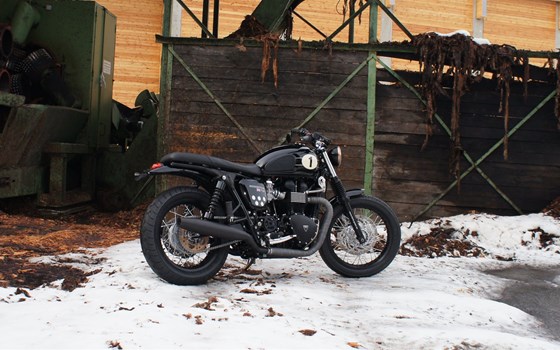 Umgebautes Motorrad Triumph Bonneville T100 von Zweiradparadies Denk GmbH & Co. KG - Bild 3 Umgebautes Motorrad Triumph Bonneville T100 von Zweiradparadies Denk GmbH & Co. KG - Bild 3