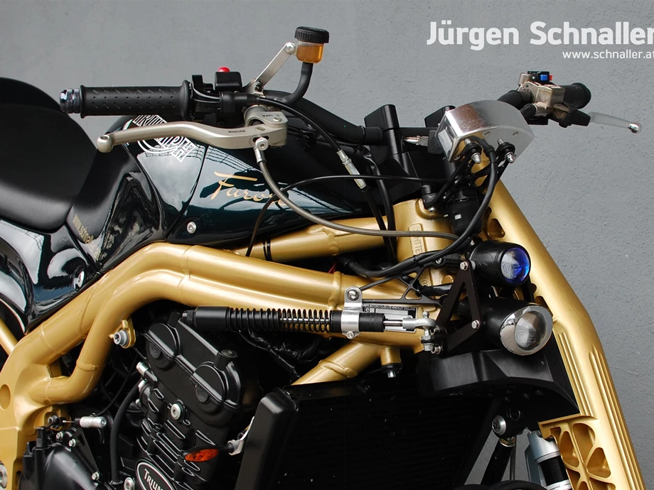 Umbgebautes Motorrad Triumph Speed Triple 955i Bild 5: Umbgebautes Motorrad Triumph Speed Triple 955i