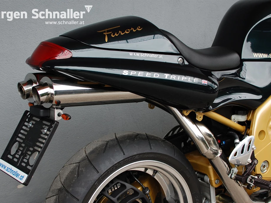 Umbgebautes Motorrad Triumph Speed Triple 955i Bild 6: Umbgebautes Motorrad Triumph Speed Triple 955i