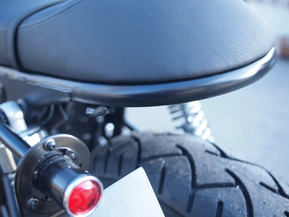 Umbgebautes Motorrad Triumph Bonneville T100 Bild 8: Umbgebautes Motorrad Triumph Bonneville T100