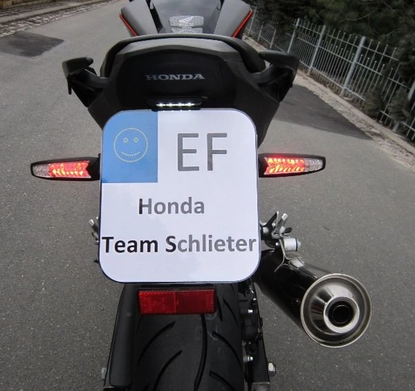 Umbgebautes Motorrad Honda NC700S Bild 4: Umbgebautes Motorrad Honda NC700S