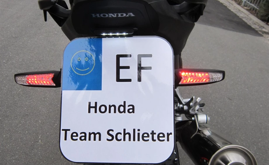 Umbgebautes Motorrad Honda NC700S Bild 5: Umbgebautes Motorrad Honda NC700S