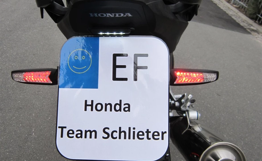 Umbgebautes Motorrad Honda NC700S Bild 6: Umbgebautes Motorrad Honda NC700S