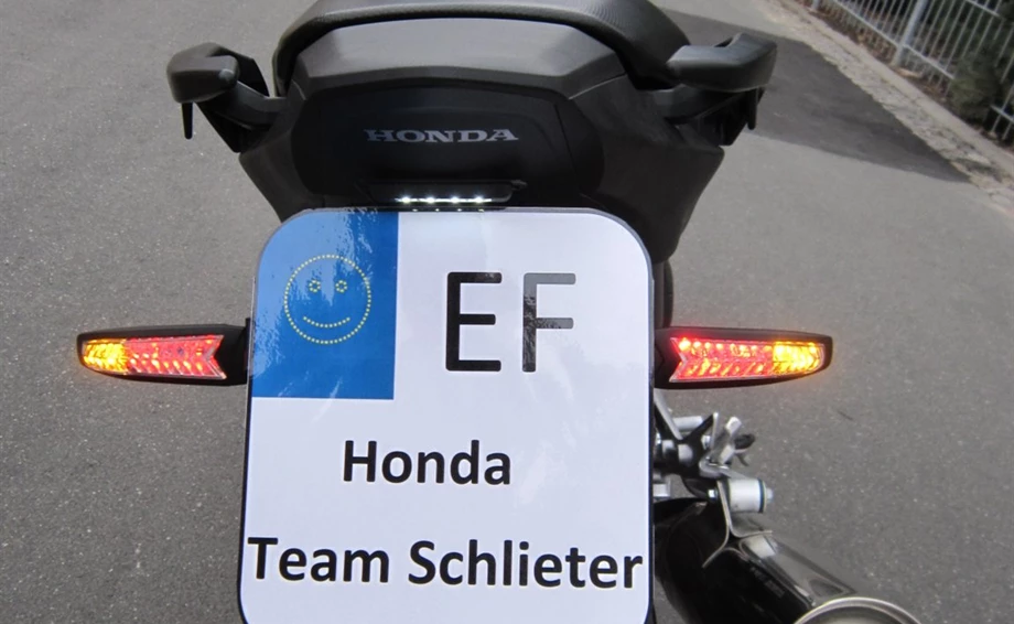 Umbgebautes Motorrad Honda NC700S Bild 7: Umbgebautes Motorrad Honda NC700S