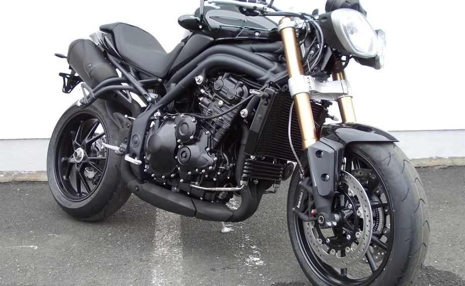 Umbgebautes Motorrad Triumph Speed Triple 1050 Bild 1: Umbgebautes Motorrad Triumph Speed Triple 1050