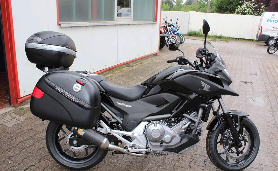 Umbgebautes Motorrad Honda NC700X Bild 1: Umbgebautes Motorrad Honda NC700X