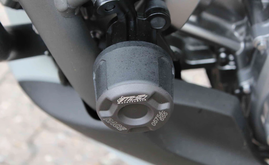 Umbgebautes Motorrad Honda NC700X Bild 6: Umbgebautes Motorrad Honda NC700X