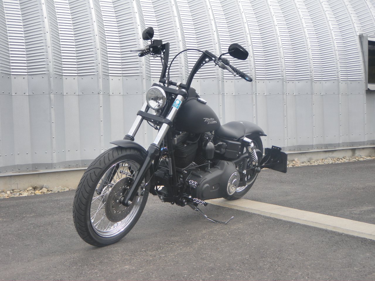 Umgebautes Motorrad Harley Davidson Dyna Street Bob Fxdb Von Berni S Biker Bude 1000ps Ch