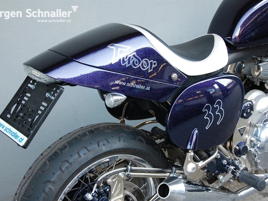 Umbgebautes Motorrad Triumph Thunderbird Sport Bild 6: Umbgebautes Motorrad Triumph Thunderbird Sport