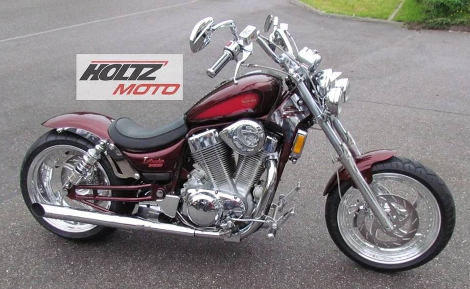 Umbgebautes Motorrad Suzuki VS 1400 GLP Intruder Bild 1: Umbgebautes Motorrad Suzuki VS 1400 GLP Intruder