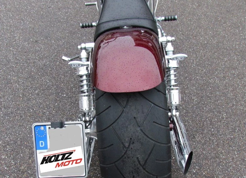 Umbgebautes Motorrad Suzuki VS 1400 GLP Intruder Bild 4: Umbgebautes Motorrad Suzuki VS 1400 GLP Intruder