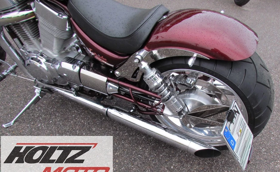 Umbgebautes Motorrad Suzuki VS 1400 GLP Intruder Bild 6: Umbgebautes Motorrad Suzuki VS 1400 GLP Intruder