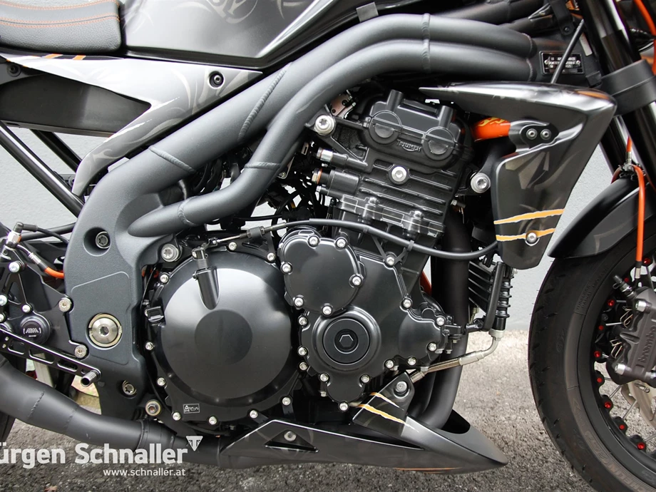 Umbgebautes Motorrad Triumph Speed Triple 1050 Bild 7: Umbgebautes Motorrad Triumph Speed Triple 1050
