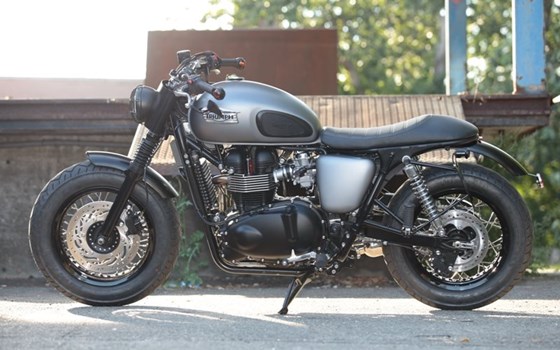 Umgebautes Motorrad Triumph Scrambler von Q-Bike Technik GmbH - Bild 9 Umgebautes Motorrad Triumph Scrambler von Q-Bike Technik GmbH - Bild 9