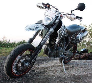Umgebautes Motorrad KTM 660 SMC von incu - Bild 2 Umgebautes Motorrad KTM 660 SMC von incu - Bild 2