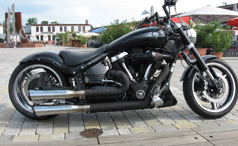 Umbgebautes Motorrad Yamaha XV 1700 Warrior Bild 6: Umbgebautes Motorrad Yamaha XV 1700 Warrior